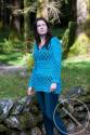 Uda�o mi si� stworzy� pierwsze ubranie dla siebie. Opis dost�pny na http://magicandcrochethook.wordpress.com/2014/11/08/wymarzona-tunika/