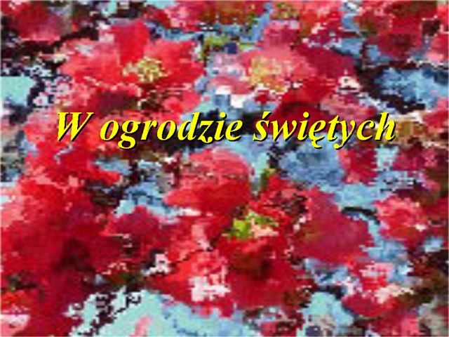 Wogrodzie �wi�tych